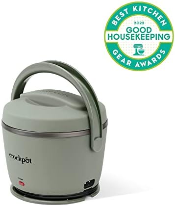 Crock-Pot Portable Electric Lunch Box Food Warmer – Green EF6Q