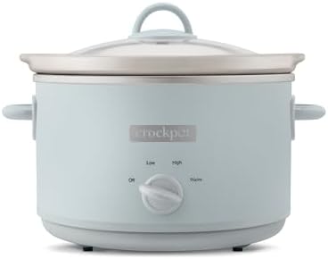 Crock-Pot 4.5 Quart Manual Slow Cooker – Macaroon Blue (Ready 59)