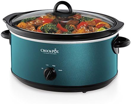 Crock-Pot 7 Quart Manual Slow Cooker – Turquoise (Select 23)