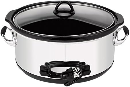Crock-Pot 7 Quart Programmable Slow Cooker – Polished Platinum (Daily 86)