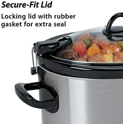 Crock-Pot Cook & Carry 6 Quart Portable Slow Cooker H0Q9