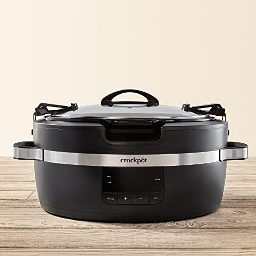 Crock-Pot Thermoshield 6 Quart Slow Cooker with Carry Handles (Core 33 Extra)