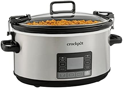 Crock-Pot 7 Quart Portable Programmable Slow Cooker with Timer (Classic 85)