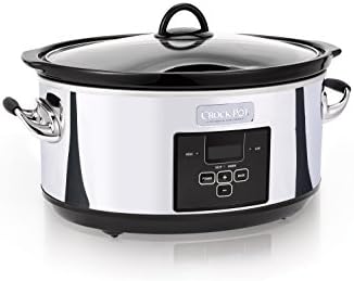 Crock-Pot 7 Quart Programmable Slow Cooker – Polished Platinum (Daily 86)