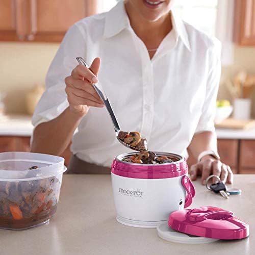 Crock-Pot Lunch Crock Portable Food Warmer 20oz – Pink (Prime 17)