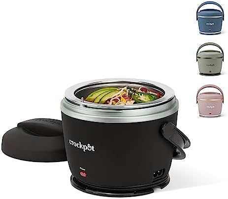 Crock-Pot Electric Lunch Box Food Warmer 20oz – Black (Core 87)
