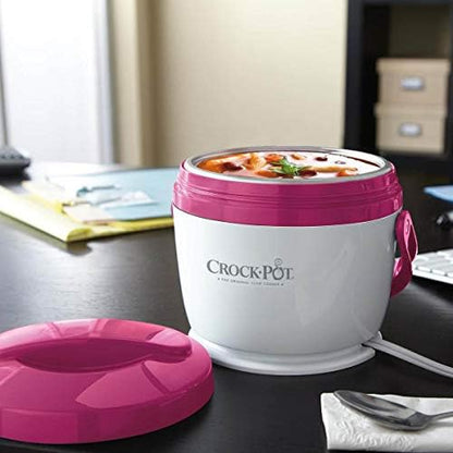 Crock-Pot Lunch Crock Portable Food Warmer 20oz – Pink (Prime 17)