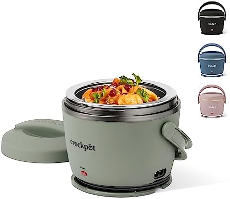 Crock-Pot Portable Electric Lunch Box Food Warmer – Green (Daily 74)