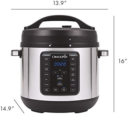 Crock-Pot 8 Quart Express Crock Multi-Use Pressure Cooker (New 49)