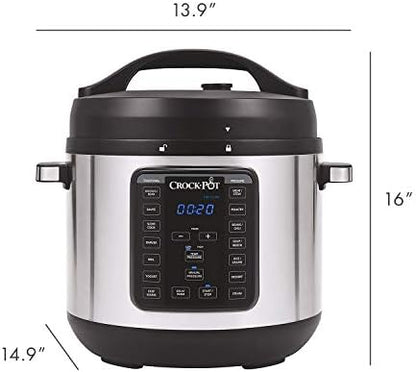 Crock-Pot 8 Quart Express Crock Multi-Use Pressure Cooker (New 49)