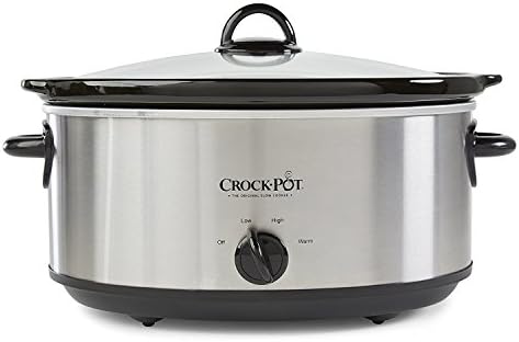 Crock-Pot 7 Quart Oval Manual Slow Cooker – Stainless Steel (Ready 78)