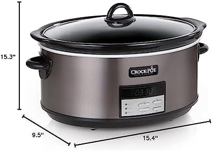 Crock-Pot 8 Quart Programmable Slow Cooker with Auto Warm (Fresh 75)