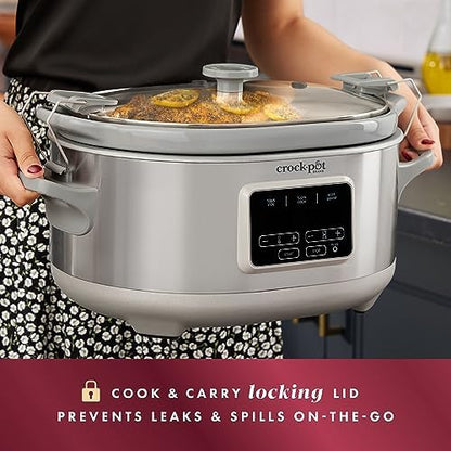 Crock-Pot 7 Quart Programmable Cook & Carry Slow Cooker (Kitchen 25)