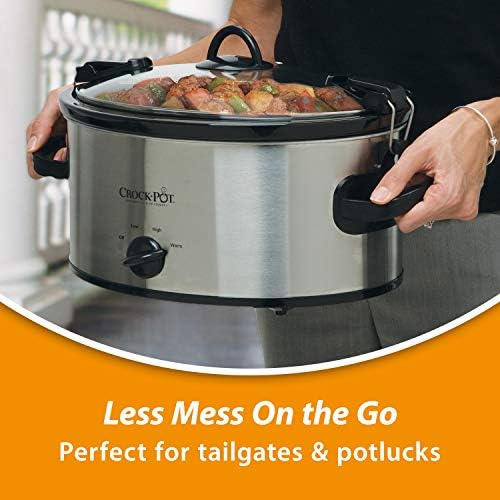 Crock-Pot Cook & Carry 6 Quart Portable Slow Cooker H0Q9