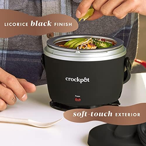 Crock-Pot Electric Lunch Box Food Warmer 20oz – Black (Core 87)