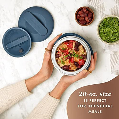 Crock-Pot Electric Lunch Box Food Warmer 20oz – Faded Blue (Fresh 91)