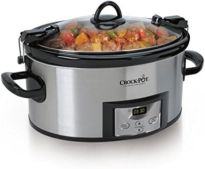 Crock-Pot Cook & Carry 6 Quart Programmable Slow Cooker (Ready 16)
