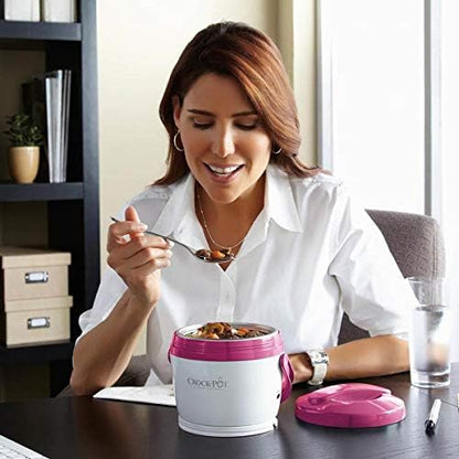 Crock-Pot Lunch Crock Portable Food Warmer 20oz – Pink (Prime 17)