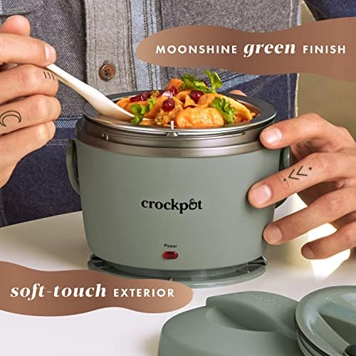 Crock-Pot Portable Electric Lunch Box Food Warmer – Green (Daily 74)
