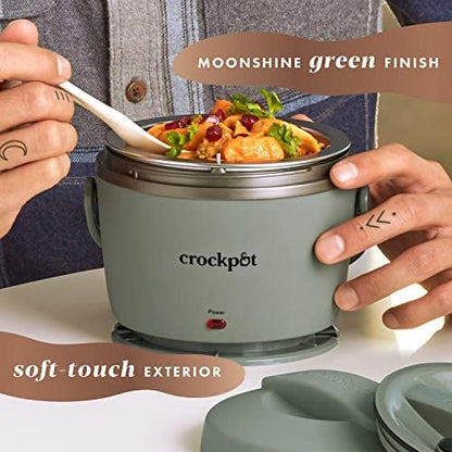 Crock-Pot Portable Electric Lunch Box Food Warmer – Green (Daily 74)