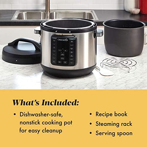 Crock-Pot 8 Quart Express Crock Multi-Use Pressure Cooker (New 49)