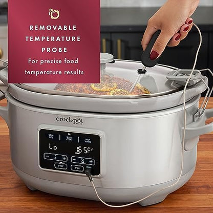 Crock-Pot 7 Quart Programmable Cook & Carry Slow Cooker (Fresh 22 Extra)