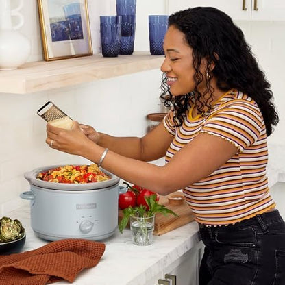 Crock-Pot 4.5 Quart Manual Slow Cooker – Macaroon Blue (Ready 59)