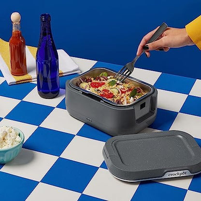 Crock-Pot Portable Electric Lunch Box Food Warmer 28oz (New 90 Extra)