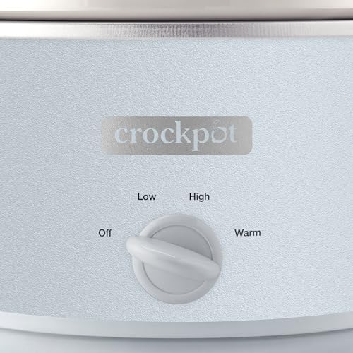 Crock-Pot 4.5 Quart Manual Slow Cooker – Macaroon Blue (Ready 59)