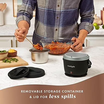 Crock-Pot Electric Lunch Box Food Warmer 20oz – Black (Core 87)