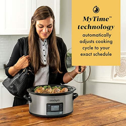 Crock-Pot MyTime 6 Quart Programmable Slow Cooker 9XJH