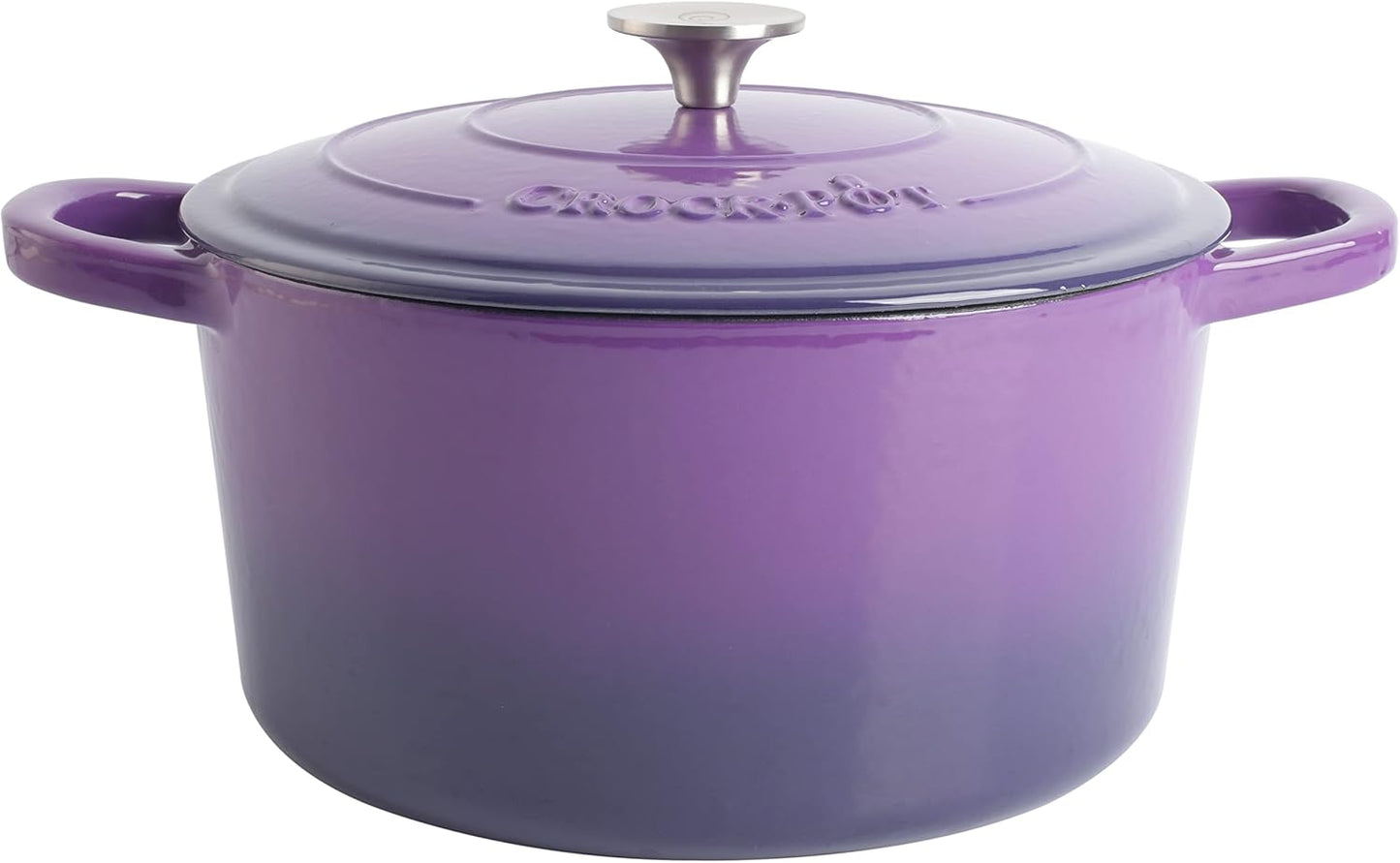 Crock-Pot 3 Quart Enameled Cast Iron Dutch Oven – Aqua (Select 57 Extra)