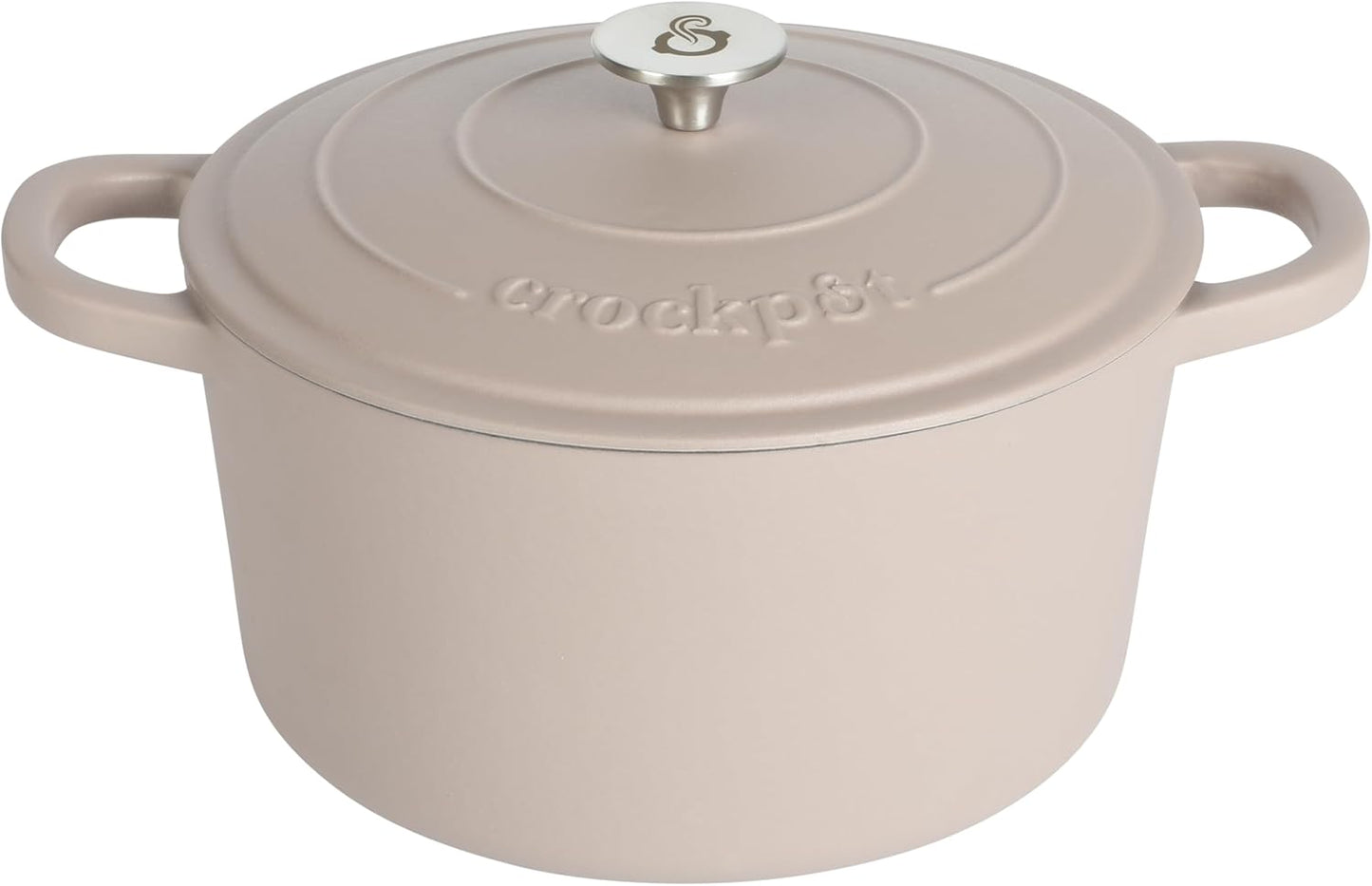 Crock-Pot 3 Quart Enameled Cast Iron Dutch Oven – Aqua (Select 57 Extra)