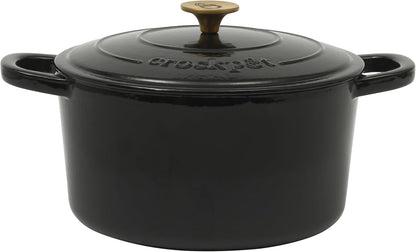 Crock-Pot 3 Quart Enameled Cast Iron Dutch Oven – Aqua (Select 57 Extra)