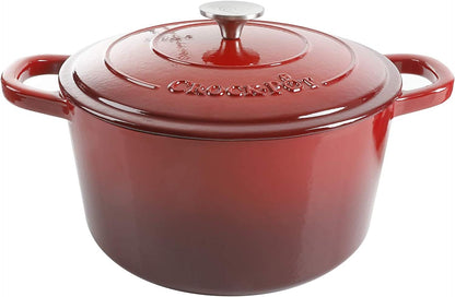 Crock-Pot 3 Quart Enameled Cast Iron Dutch Oven – Aqua (Select 57 Extra)