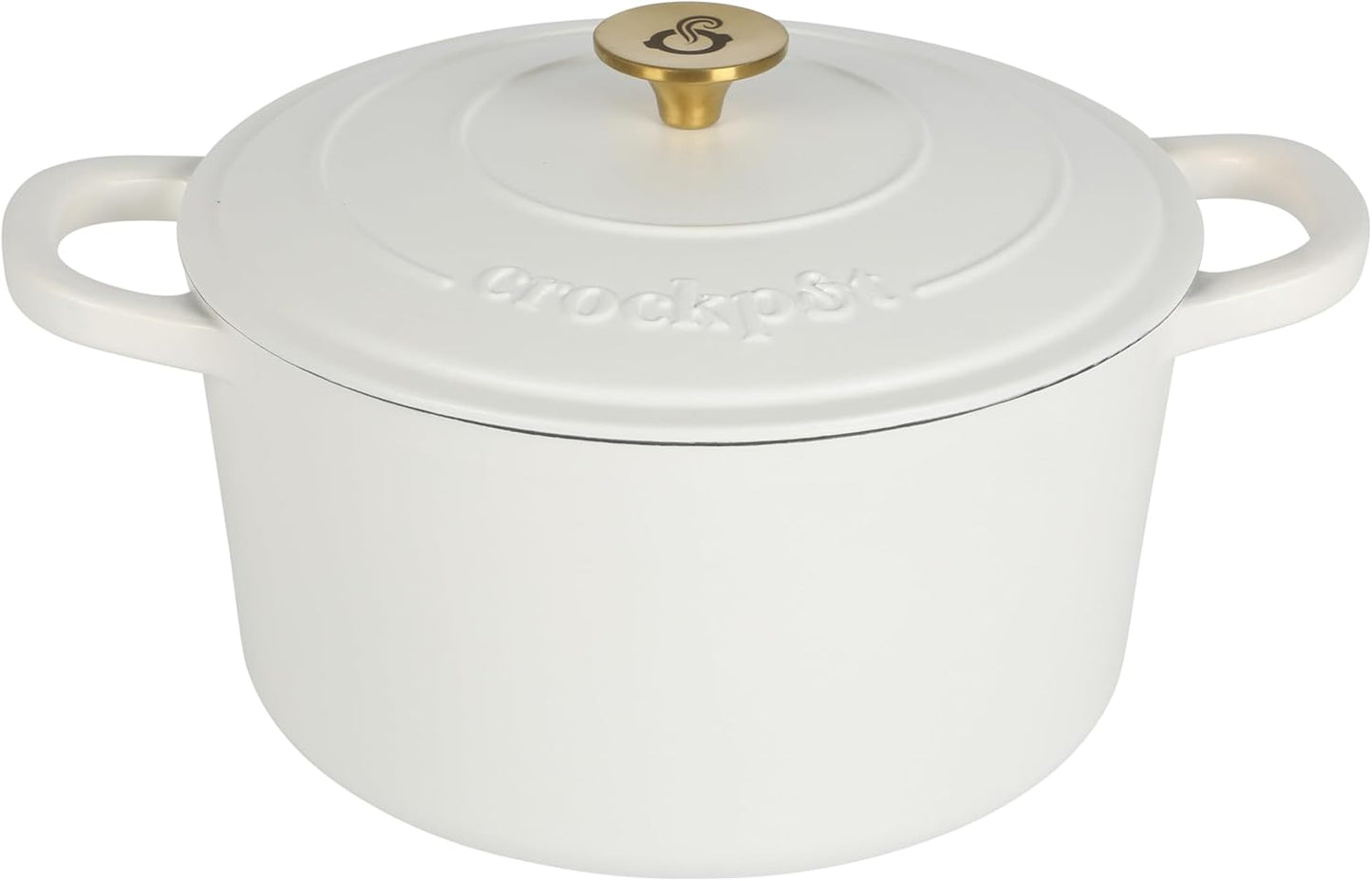 Crock-Pot 3 Quart Enameled Cast Iron Dutch Oven – Aqua (Select 57 Extra)