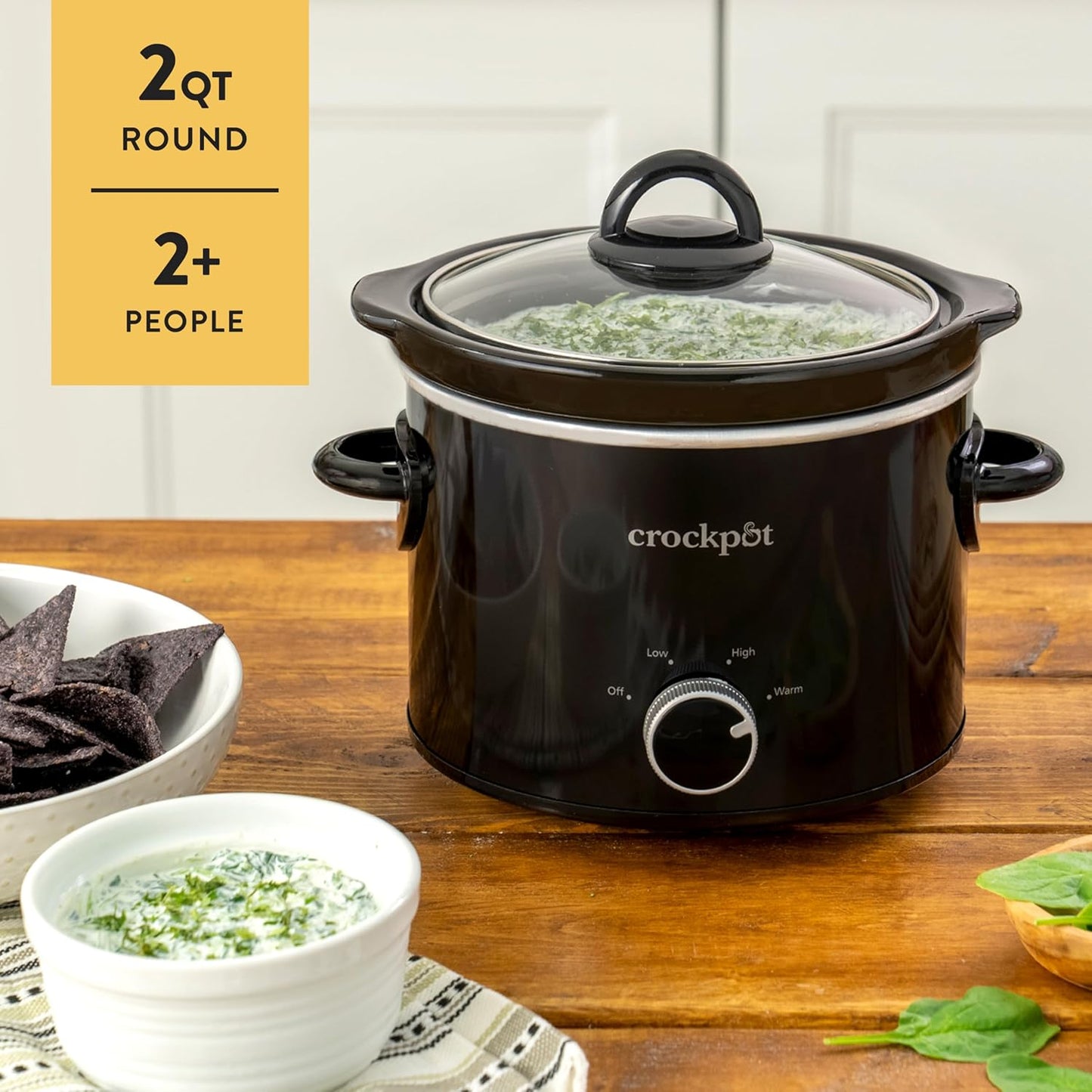 Crock-Pot 2 Quart Mini Slow Cooker – Classic Compact Cooker (Fresh 74)