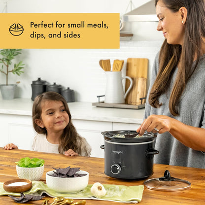 Crock-Pot 2 Quart Mini Slow Cooker – Classic Compact Cooker (Fresh 74)