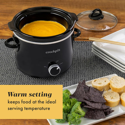 Crock-Pot 2 Quart Mini Slow Cooker – Classic Compact Cooker (Fresh 74)